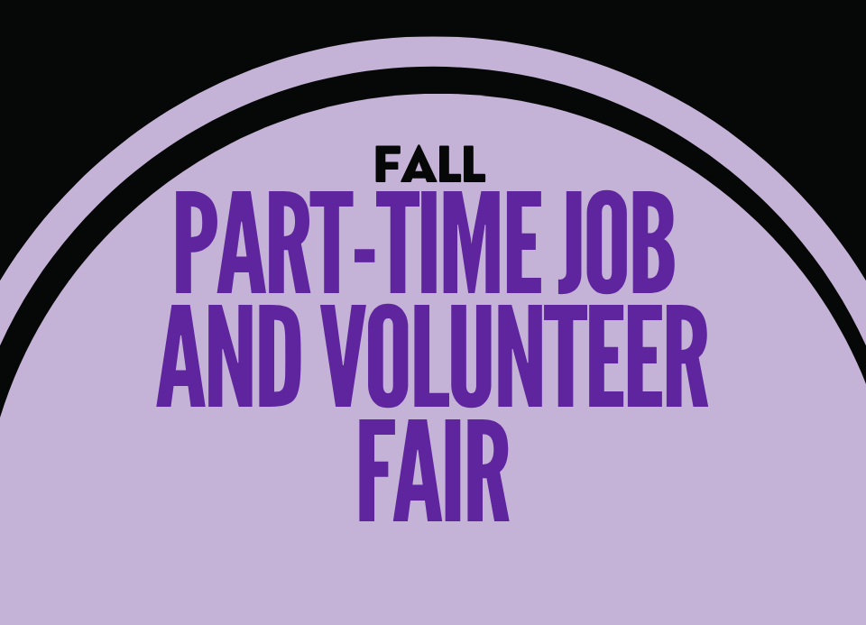 Part Time Job and Volunteer Fair