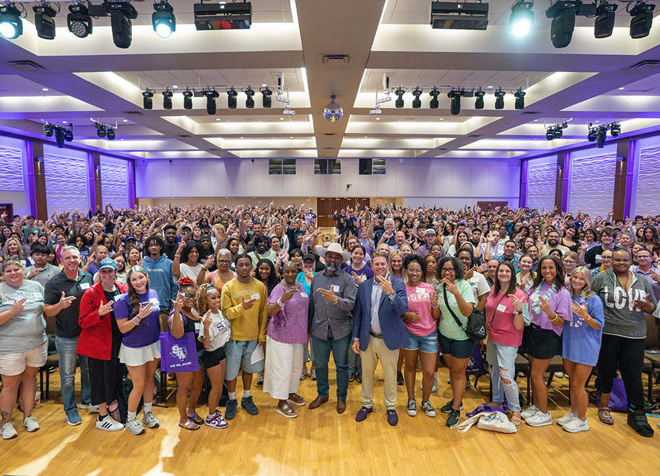 Group photo of Orientation attendees
