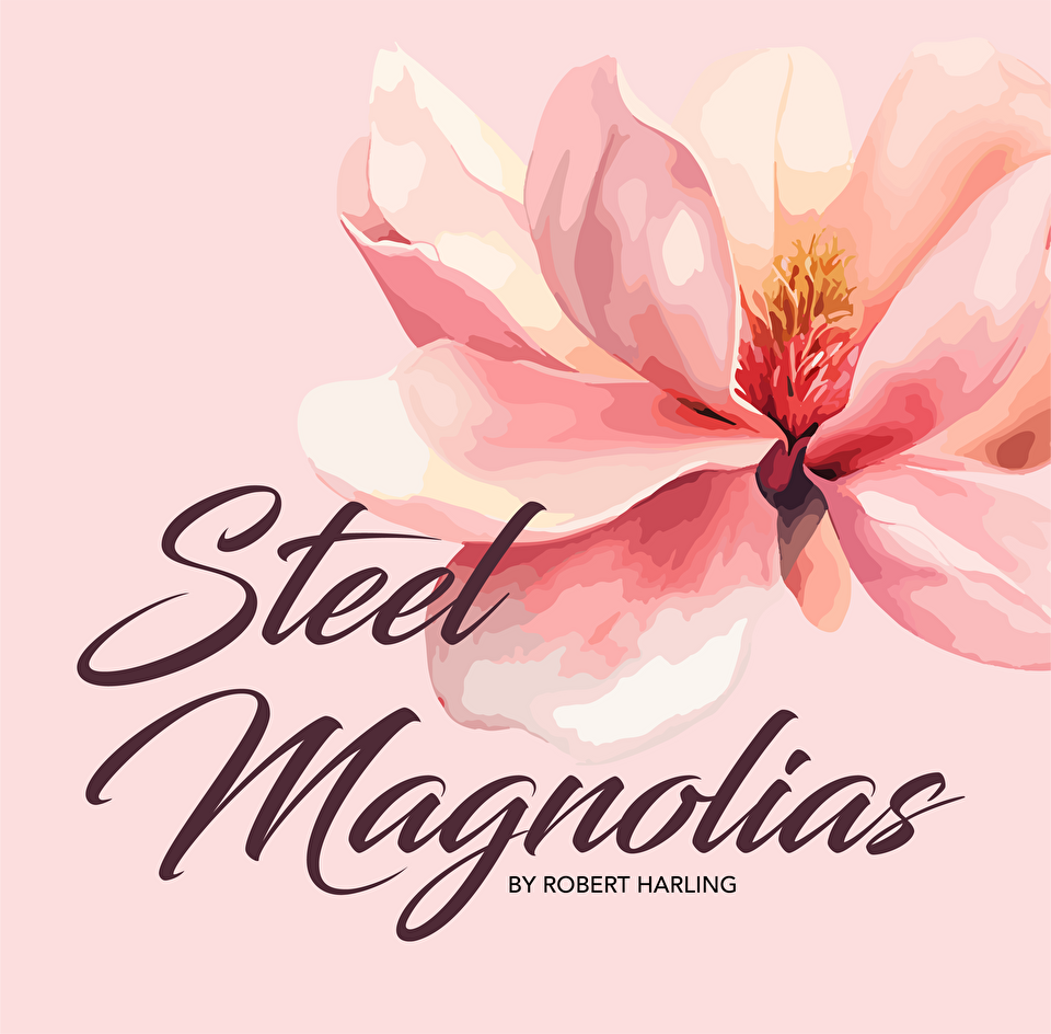 Steel Magnolia with flower in background
