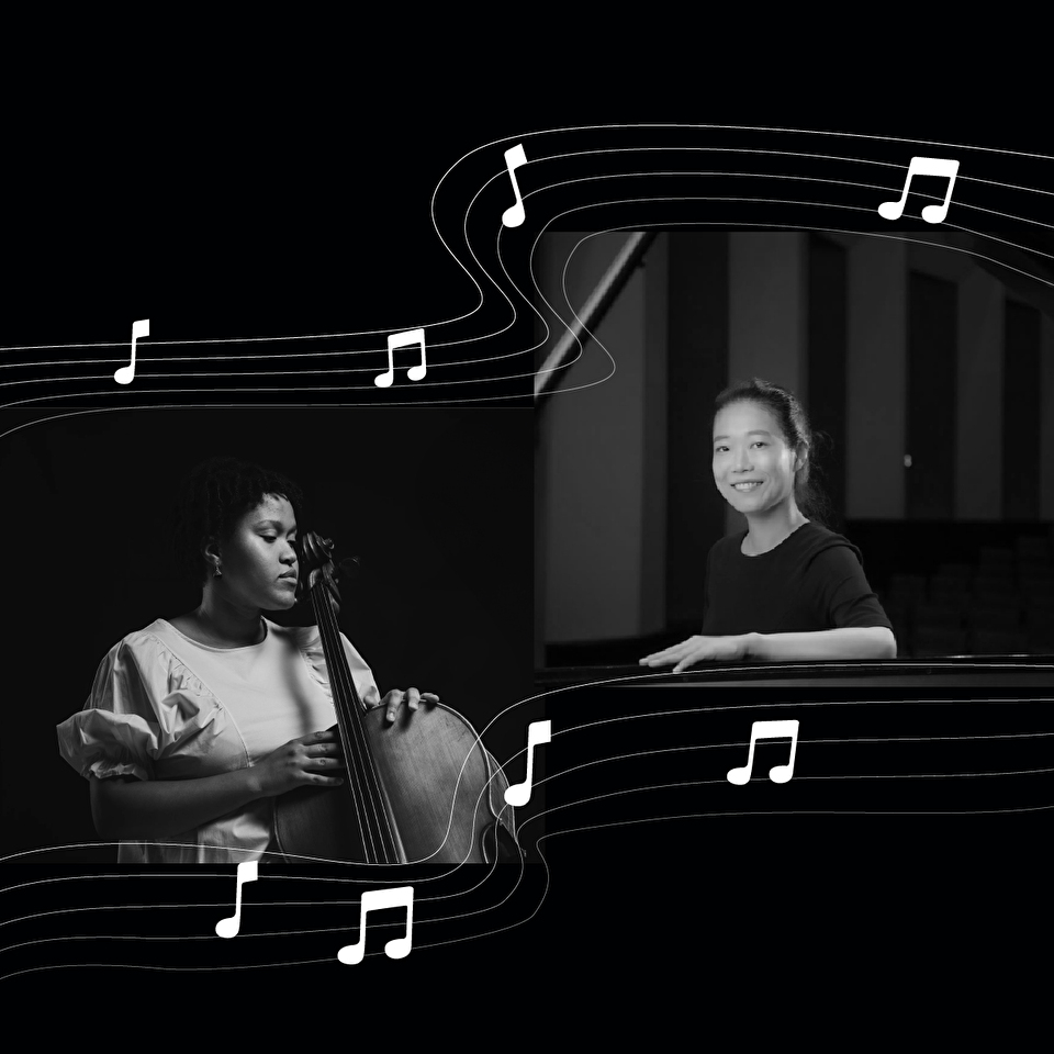 Photo of Sujari Britt and Minhae Lee