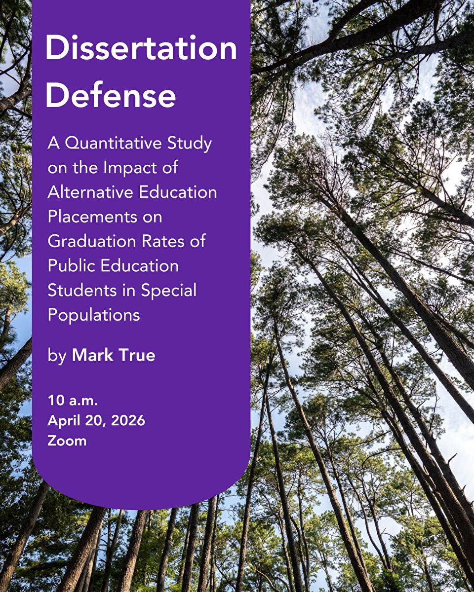 Dissertation Defense by Mark True