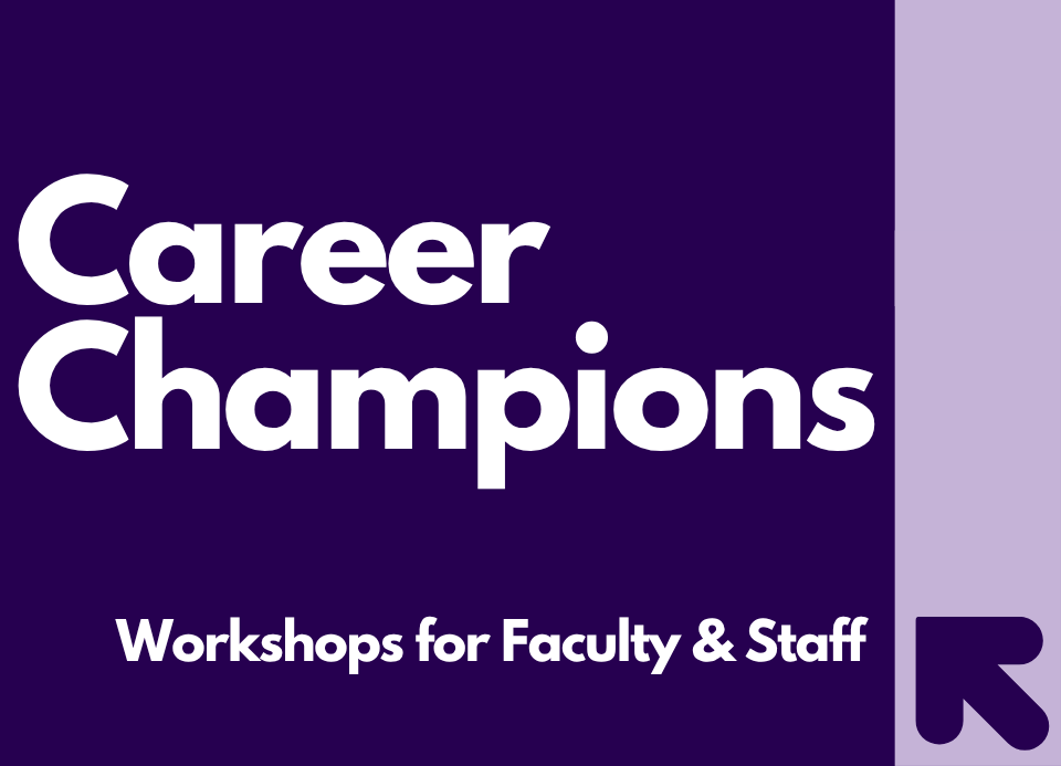 Career Champions Workshop for SFA Faculty & Staff