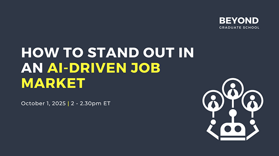 How to Stand Out in an AI-Driven Job Market