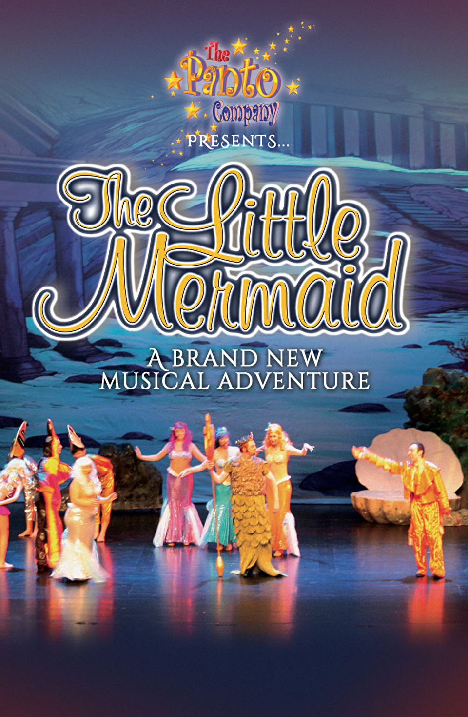 photo of the little mermaid production on stage