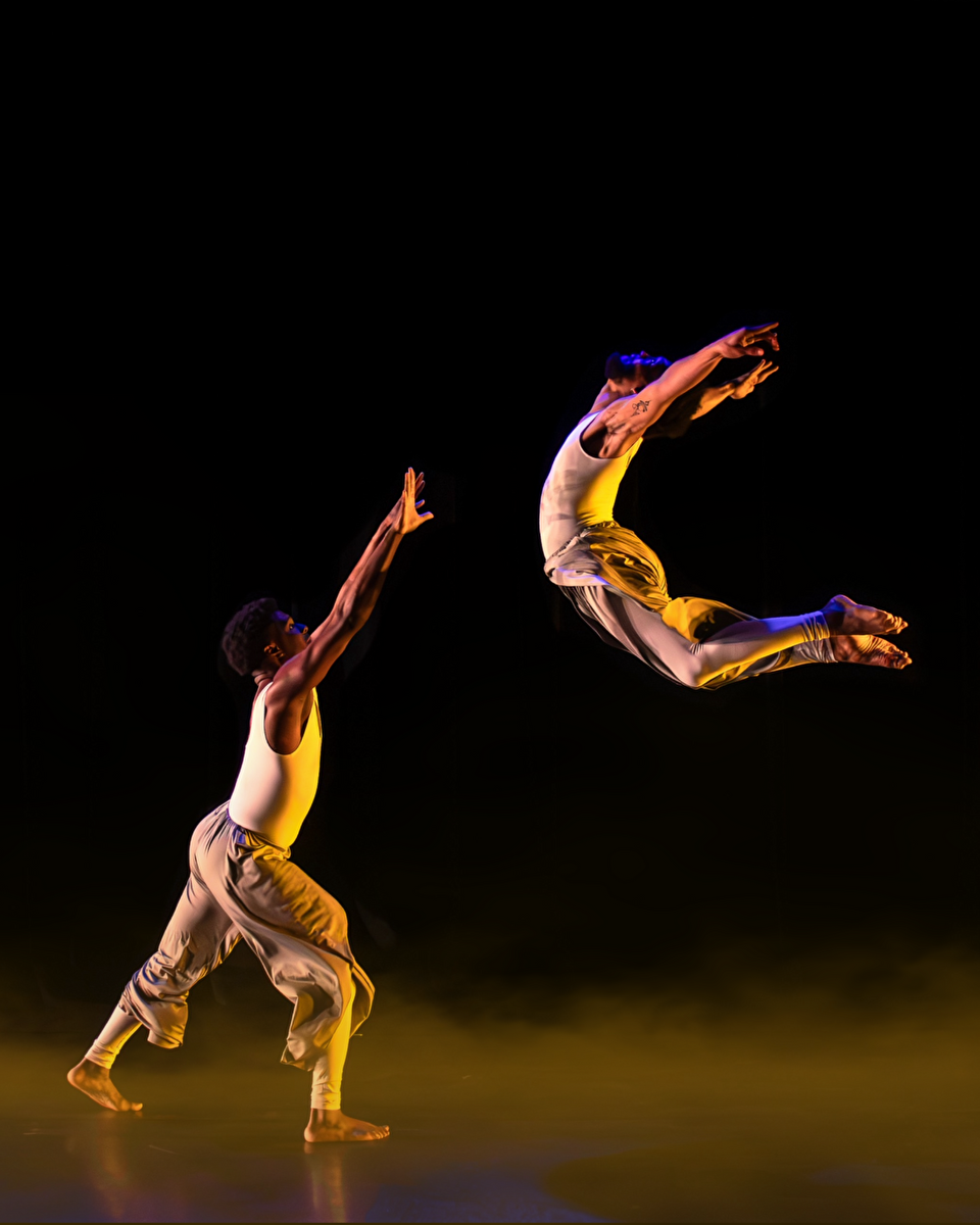 Dancers on stage dancing