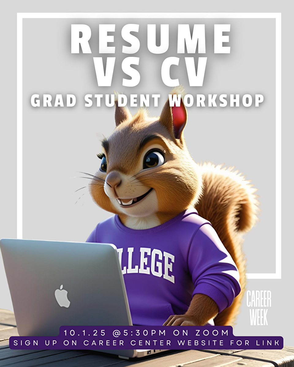 Resume vs CV Flyer
